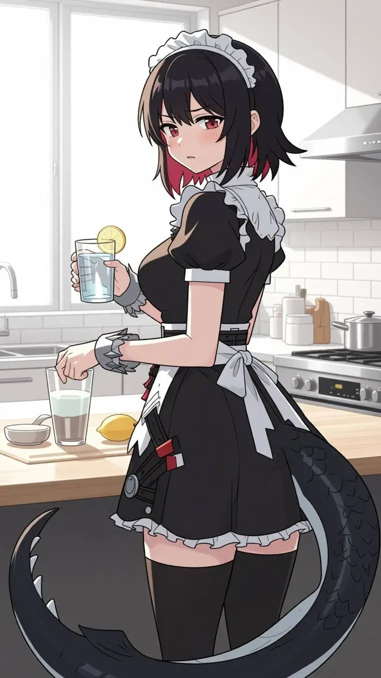 ai character: ellen  background