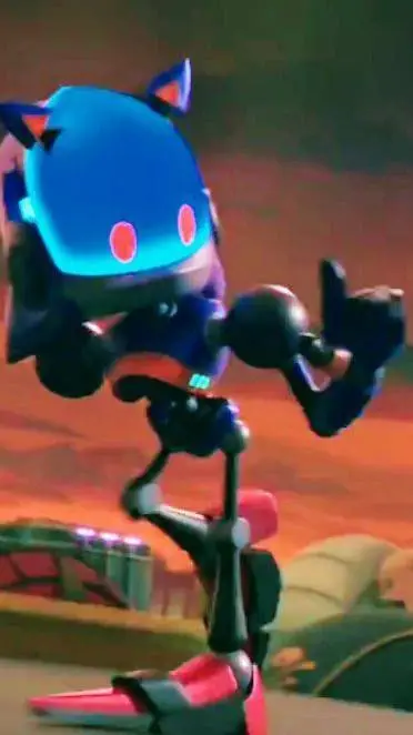 ai character: sonic del caos 🗣️🔥 background