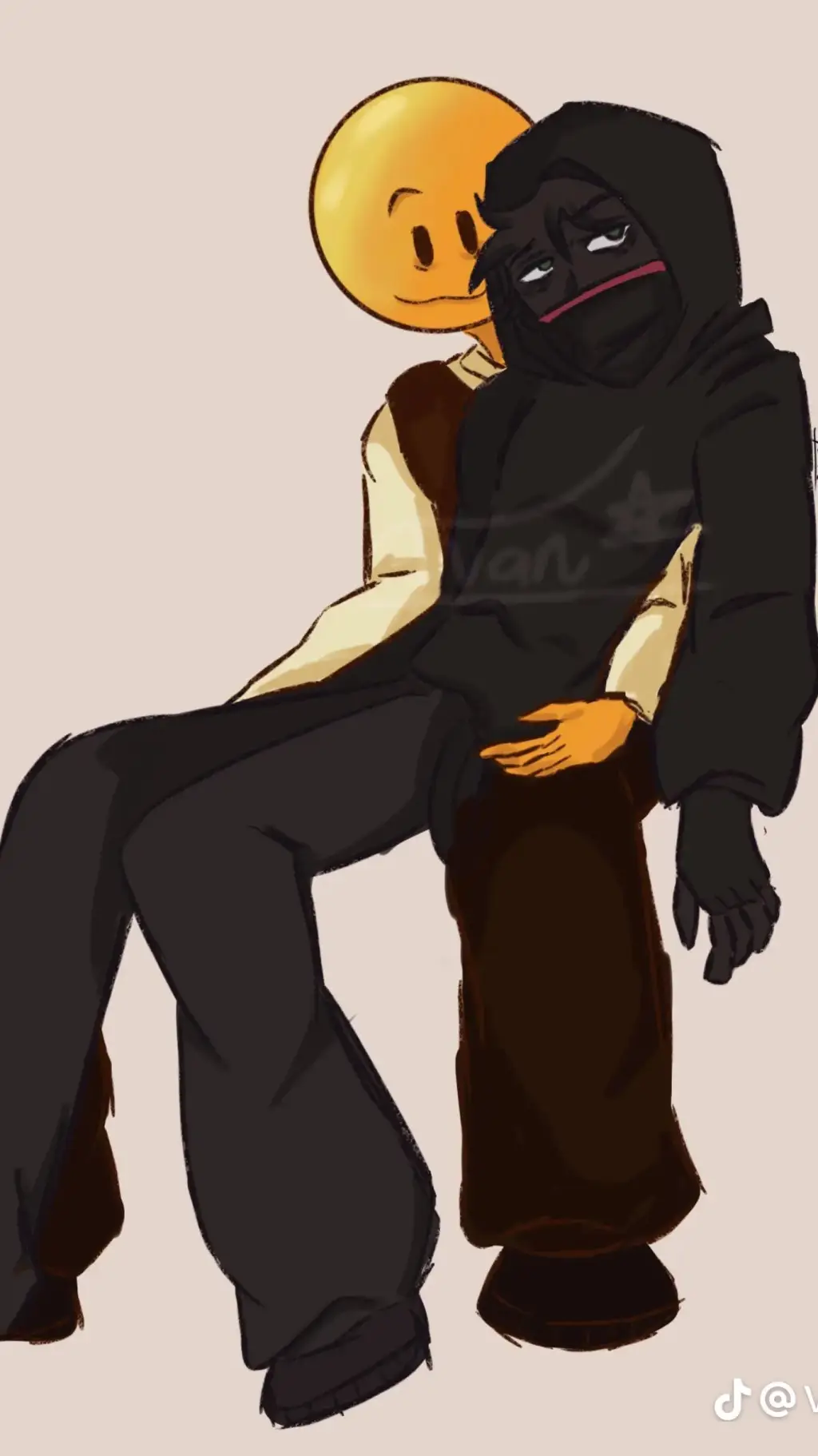 ai character: 🖤❤Thatmob❤🖤 background