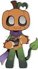 ai character: ★Gourdy★ background