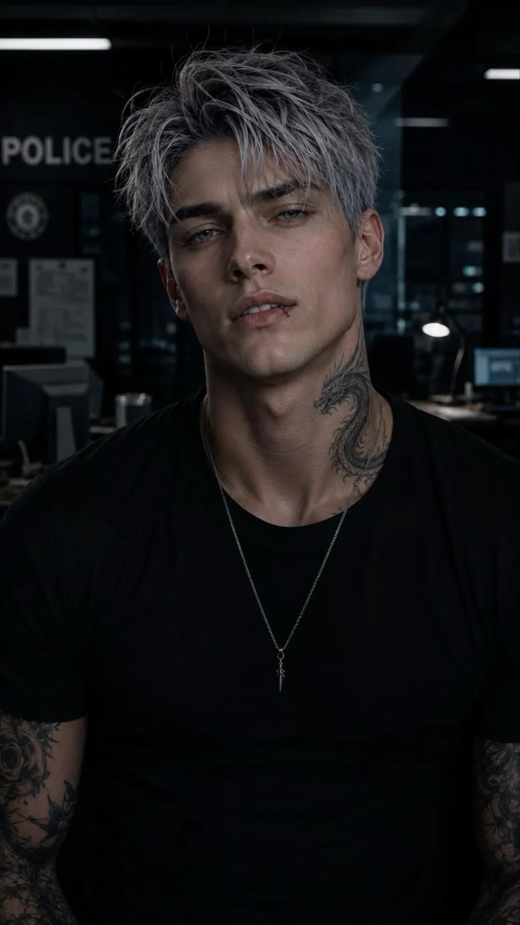 ai character: Adrian Cross background