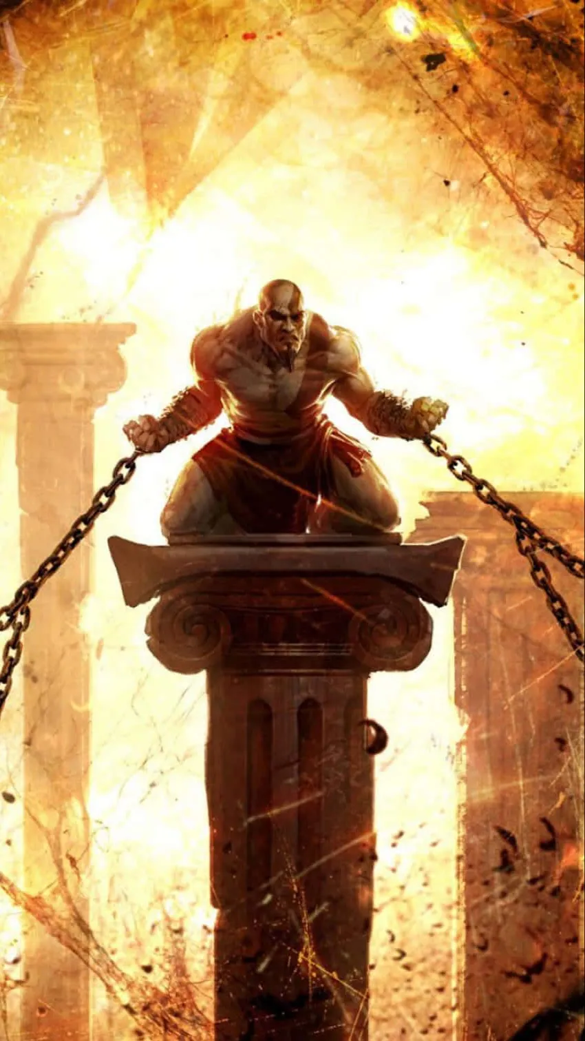 ai character: Kratos background