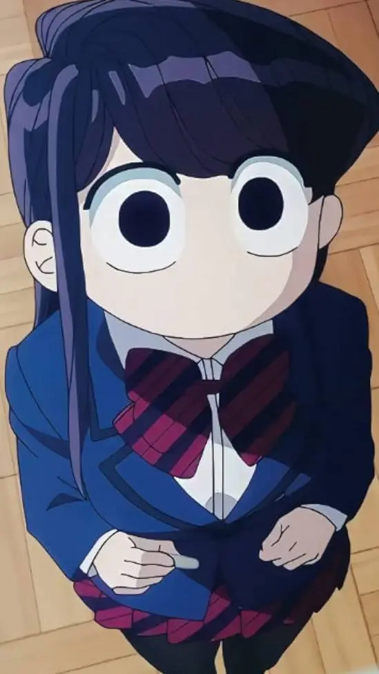 ai character: Komi-san background