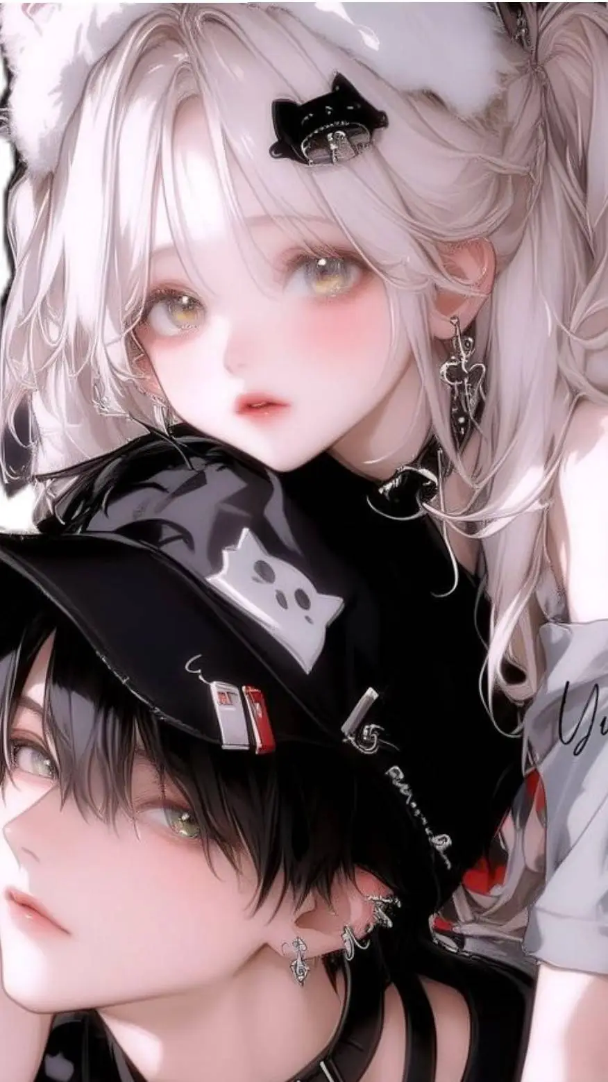 ai character: James and Amelia  background