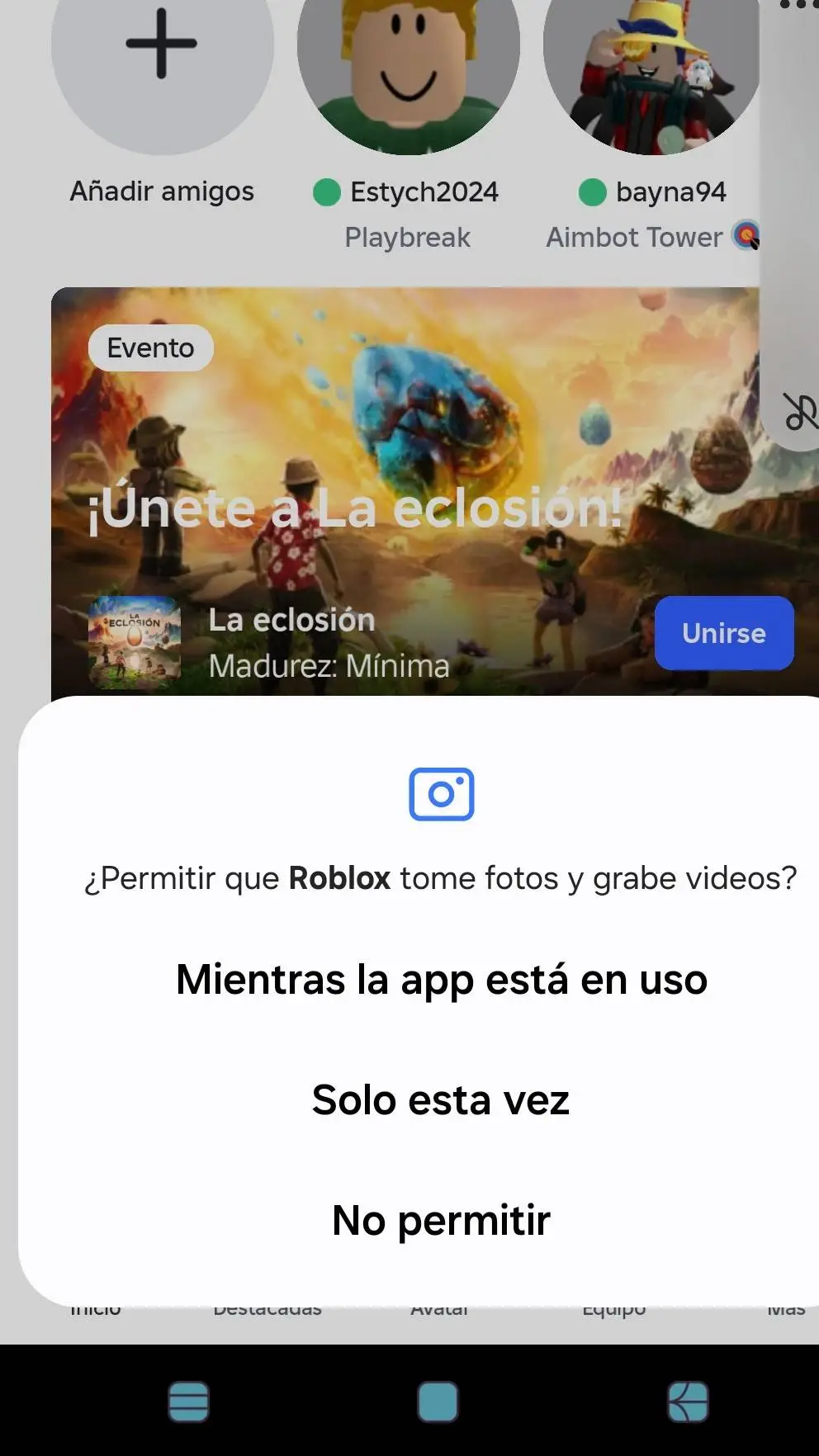 ai character: sos roblox? background