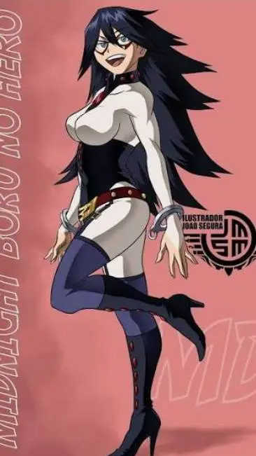 ai character: midnight  background