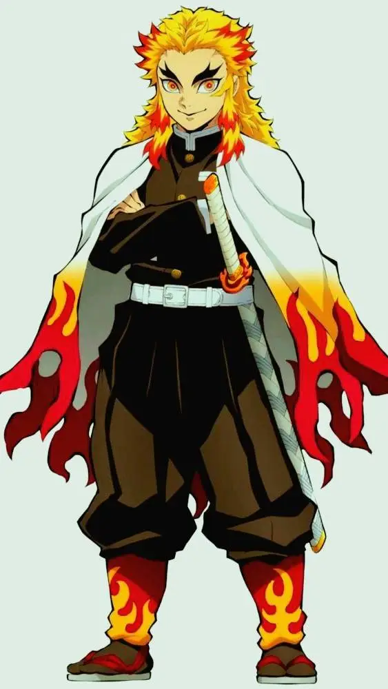 ai character: rengoku background