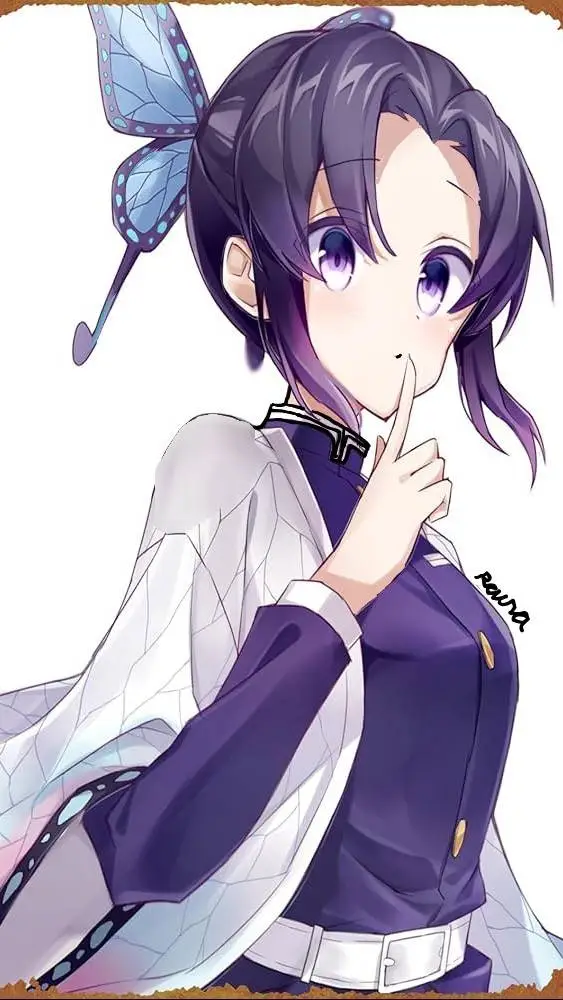 ai character: 🦋shinobu cochõ🦋 background