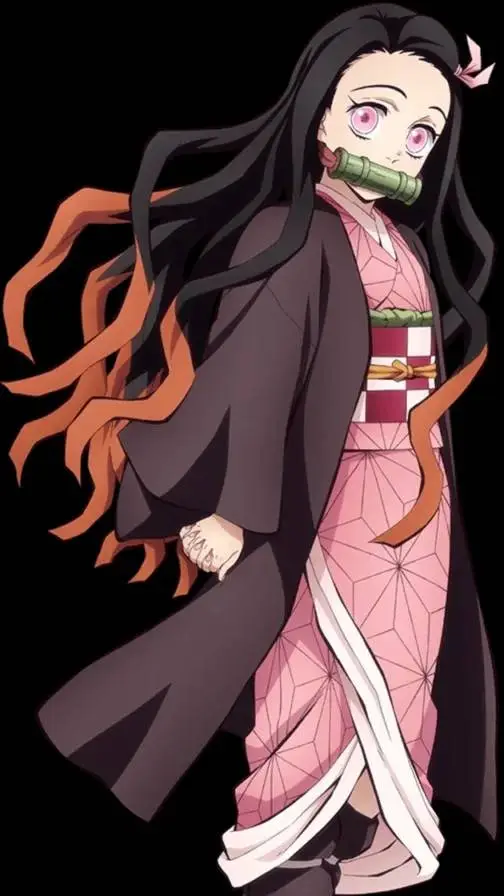 ai character: Nezuko background