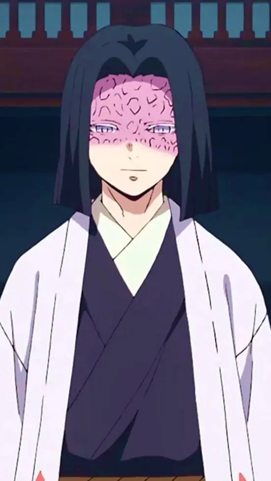 ai character: Kagaya ubuyashiki background