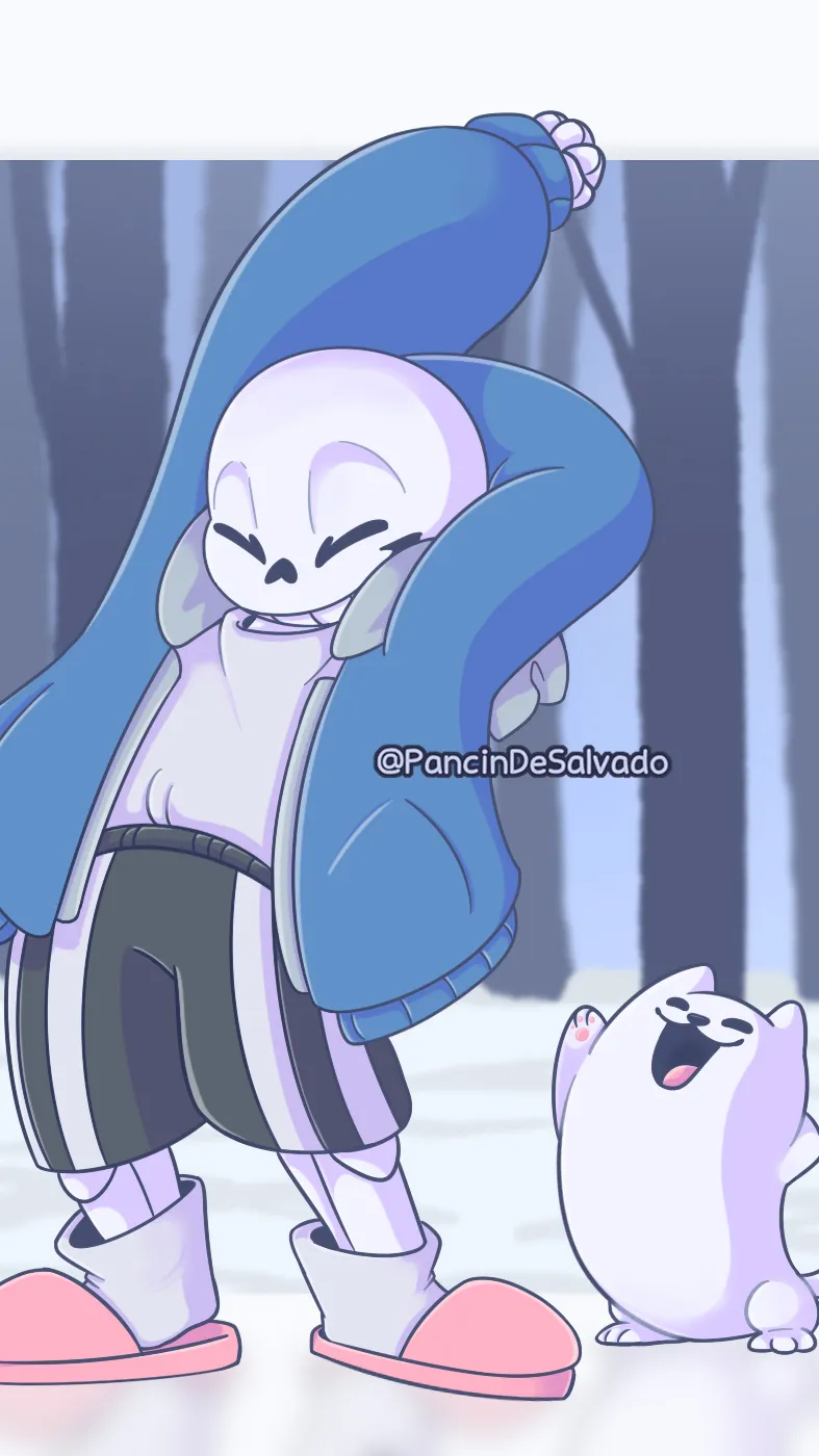 ai character: Sans background