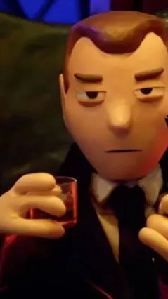 ai character: Clay puppington background