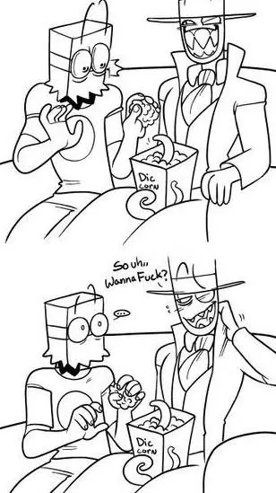 ai character: PaperHat background