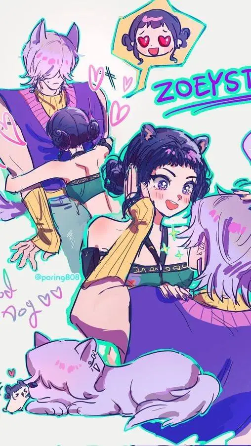 ai character: kpop hunters casa background