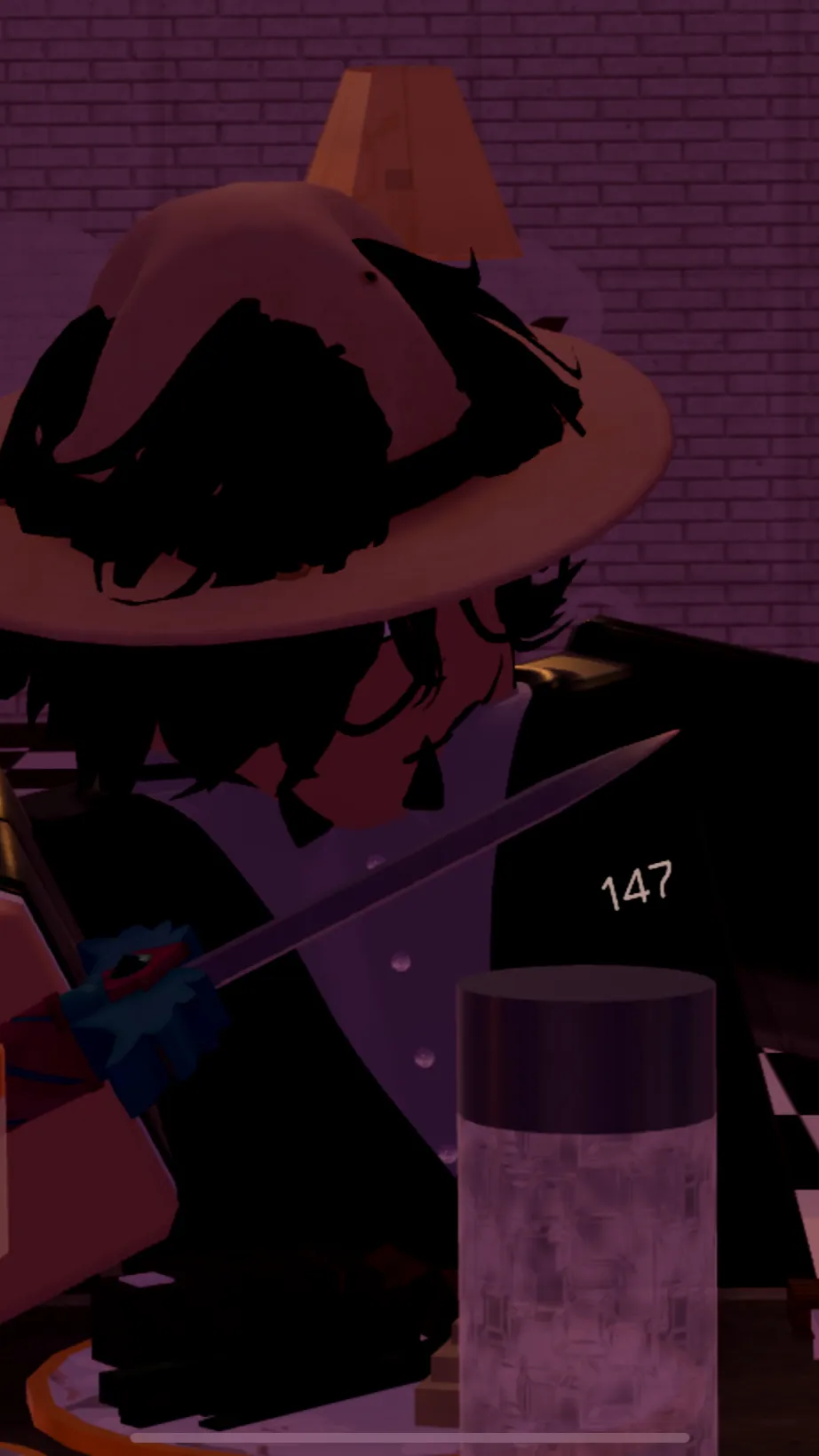 ai character: Pineapple ￼ background