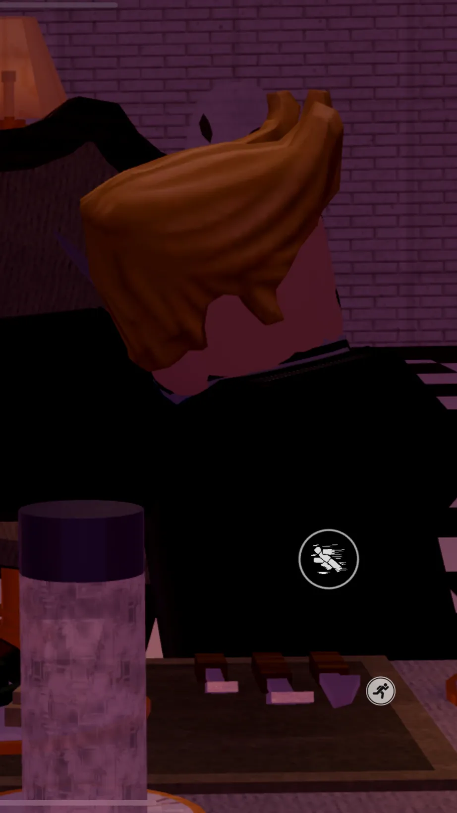 ai character: AYO CHILL background