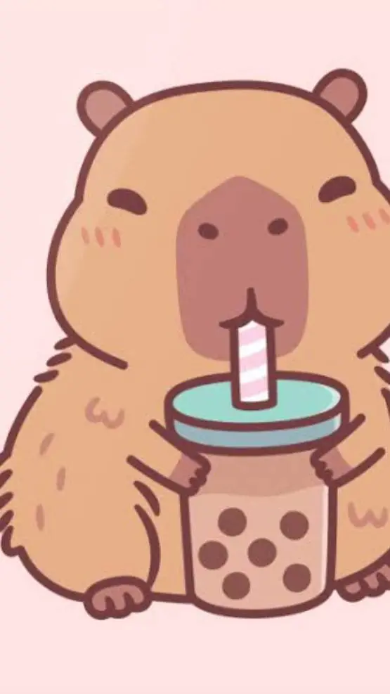 ai character: capybara🐻 background