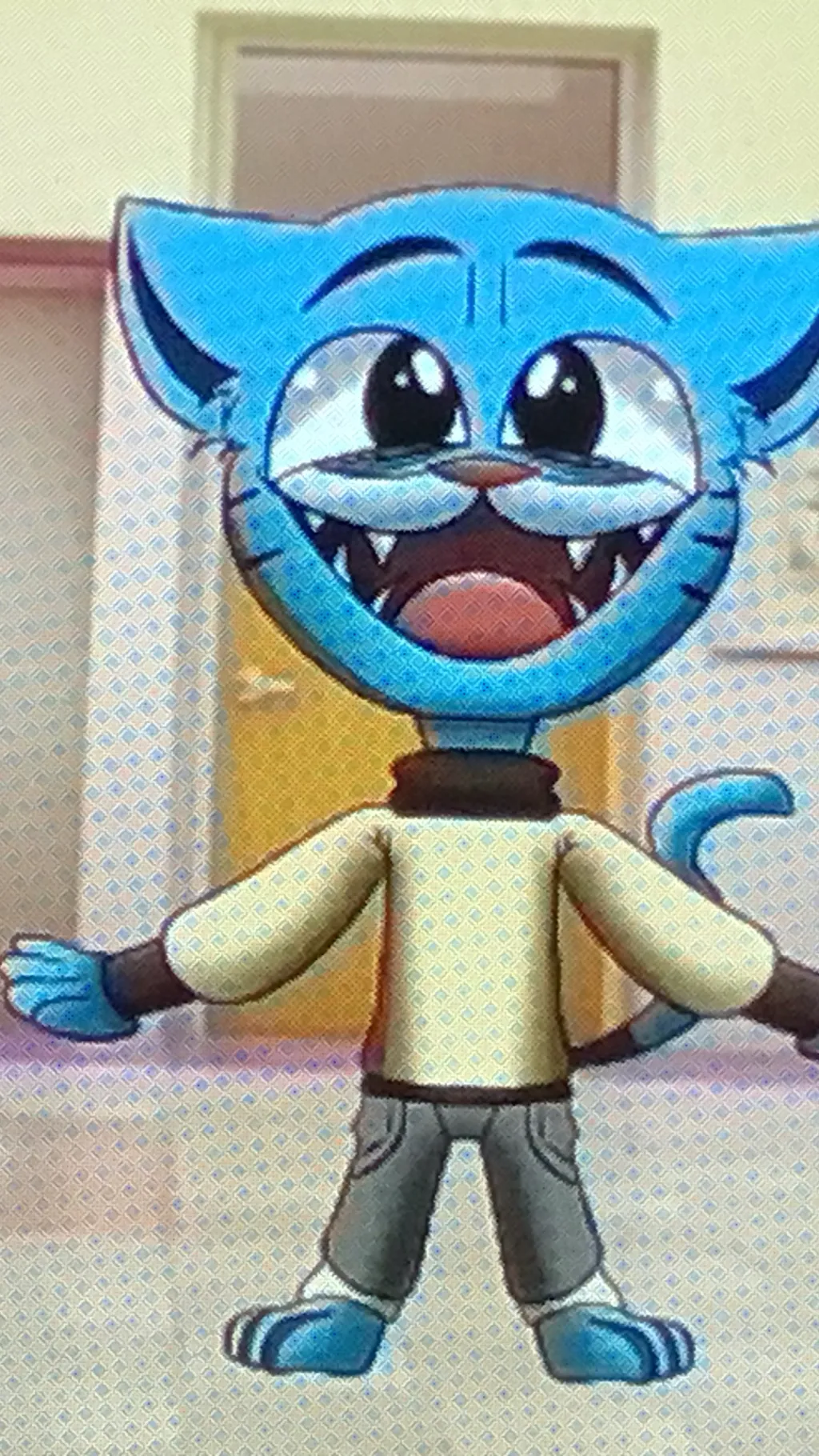 ai character: The joy  background