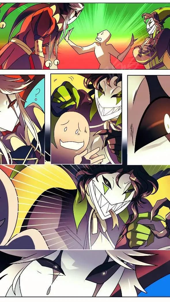 ai character: Harlequin Pierrot background