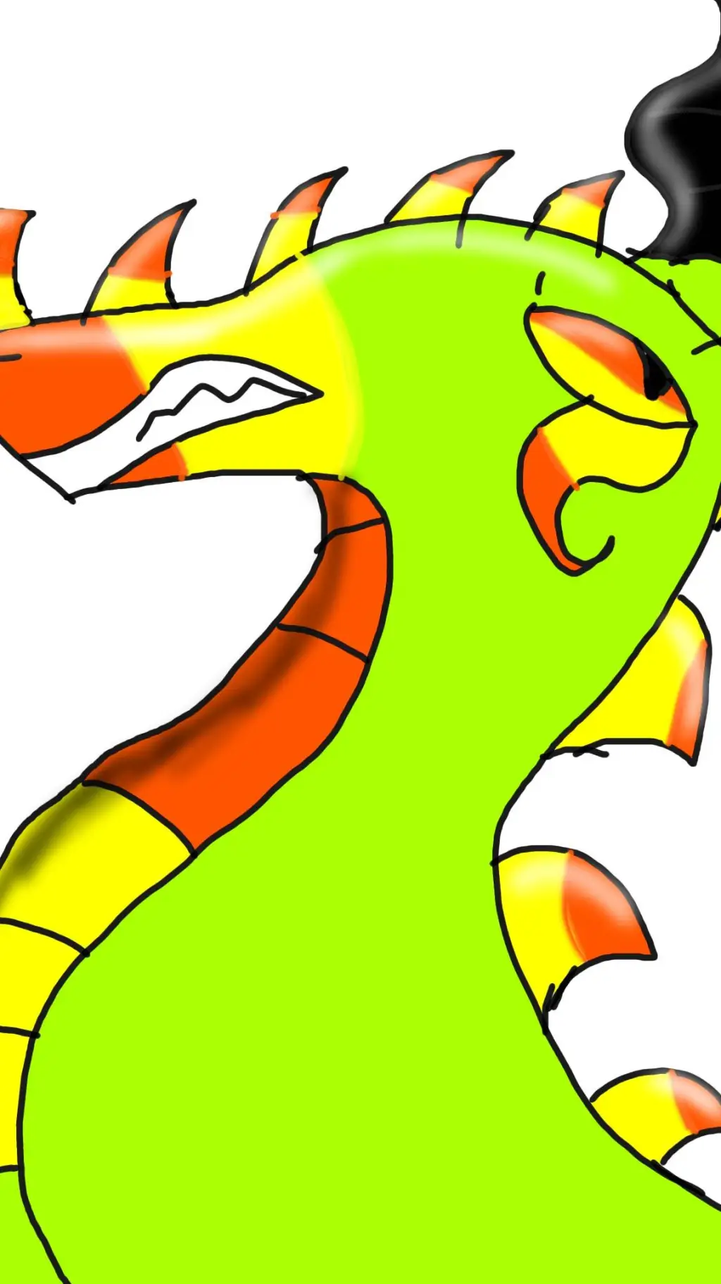 ai character: mango background