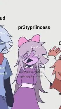 ai character: My trio ♡ background