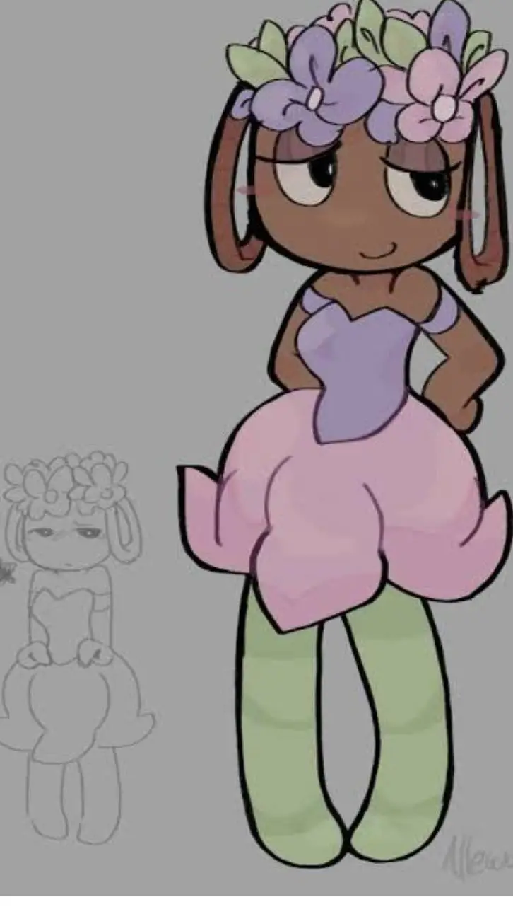 ai character: bassie is mad> background