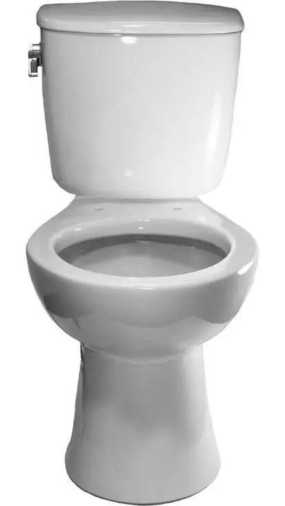 ai character: a toilet background
