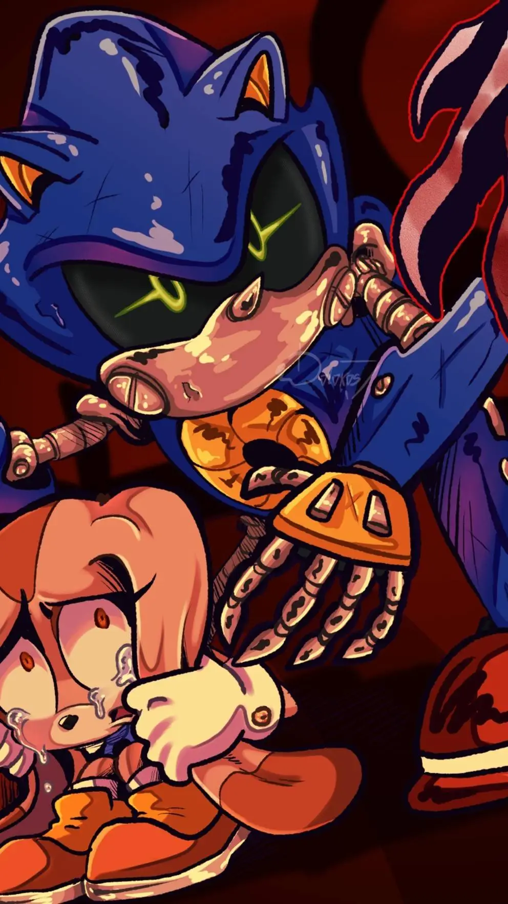 ai character: SONIC EXE RP background