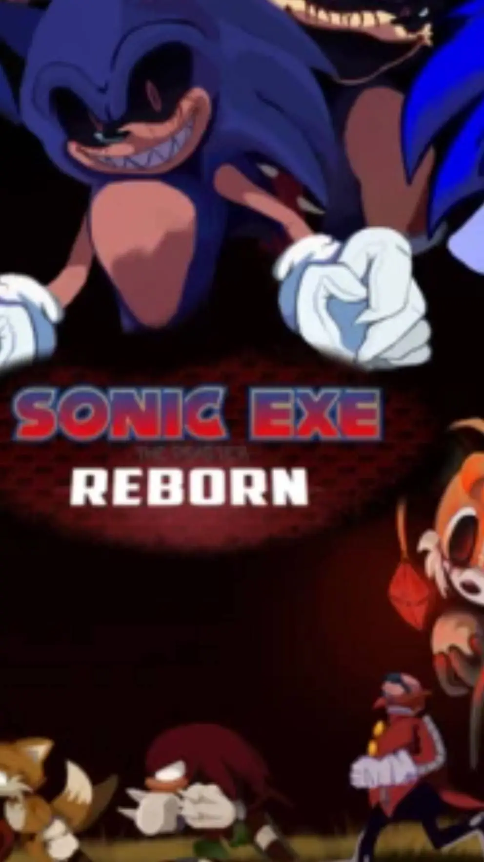 ai character: Sonic exe RP background