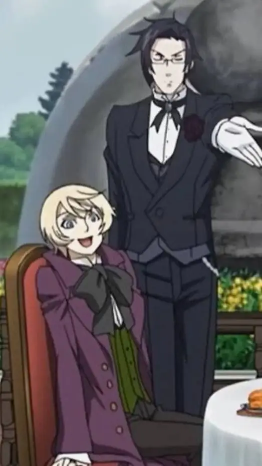 ai character: black butler  background