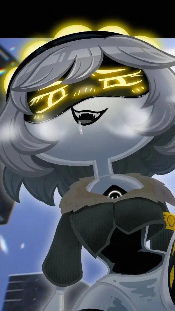ai character: V murder drones  background