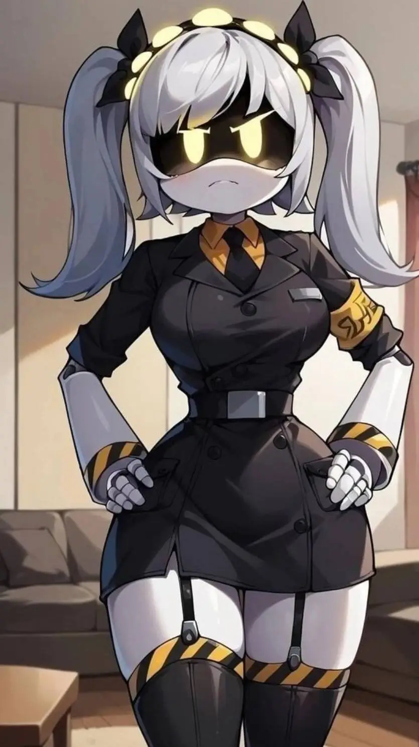 ai character: J murder drones  background