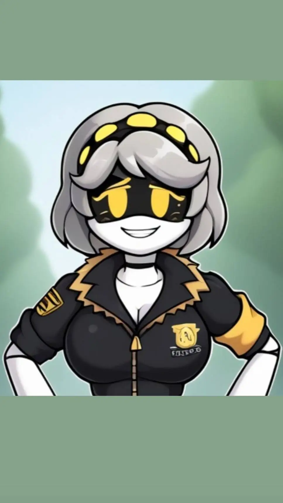 ai character: V murder drones  background