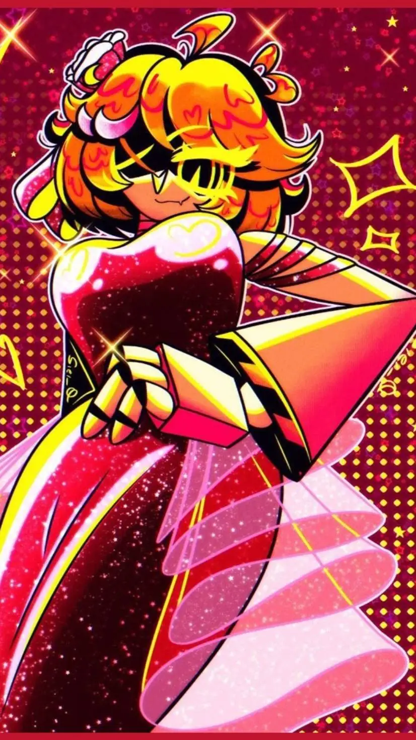 ai character: V prom background