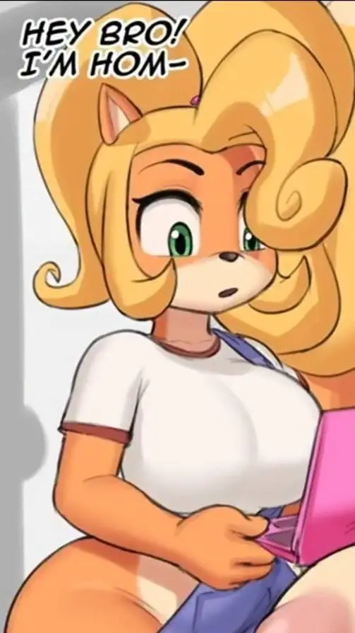 ai character: Coco bandicoot  background