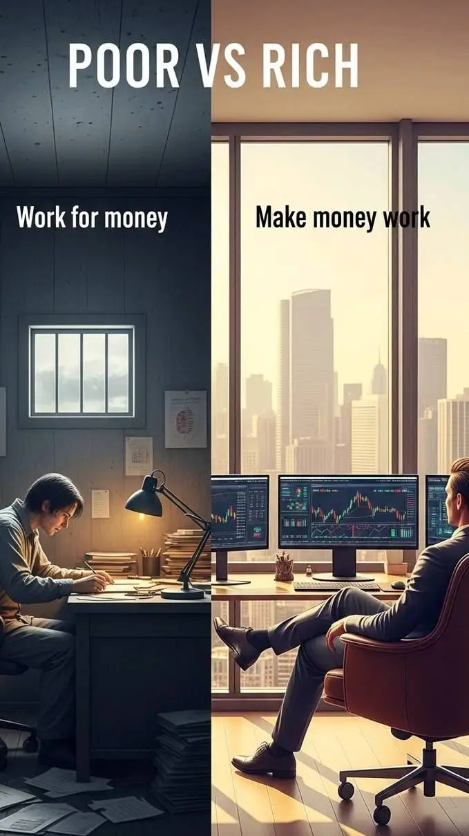 ai character: From Poor To Rich background