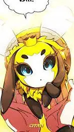 ai character: Bee queen background