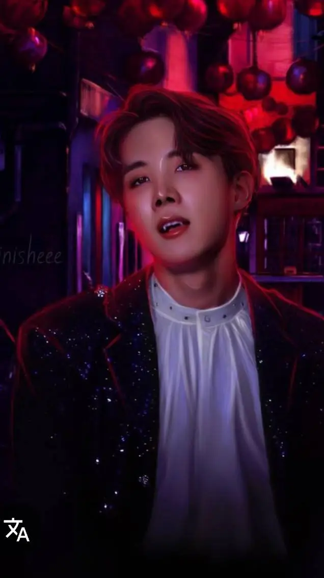 ai character: j hope  background