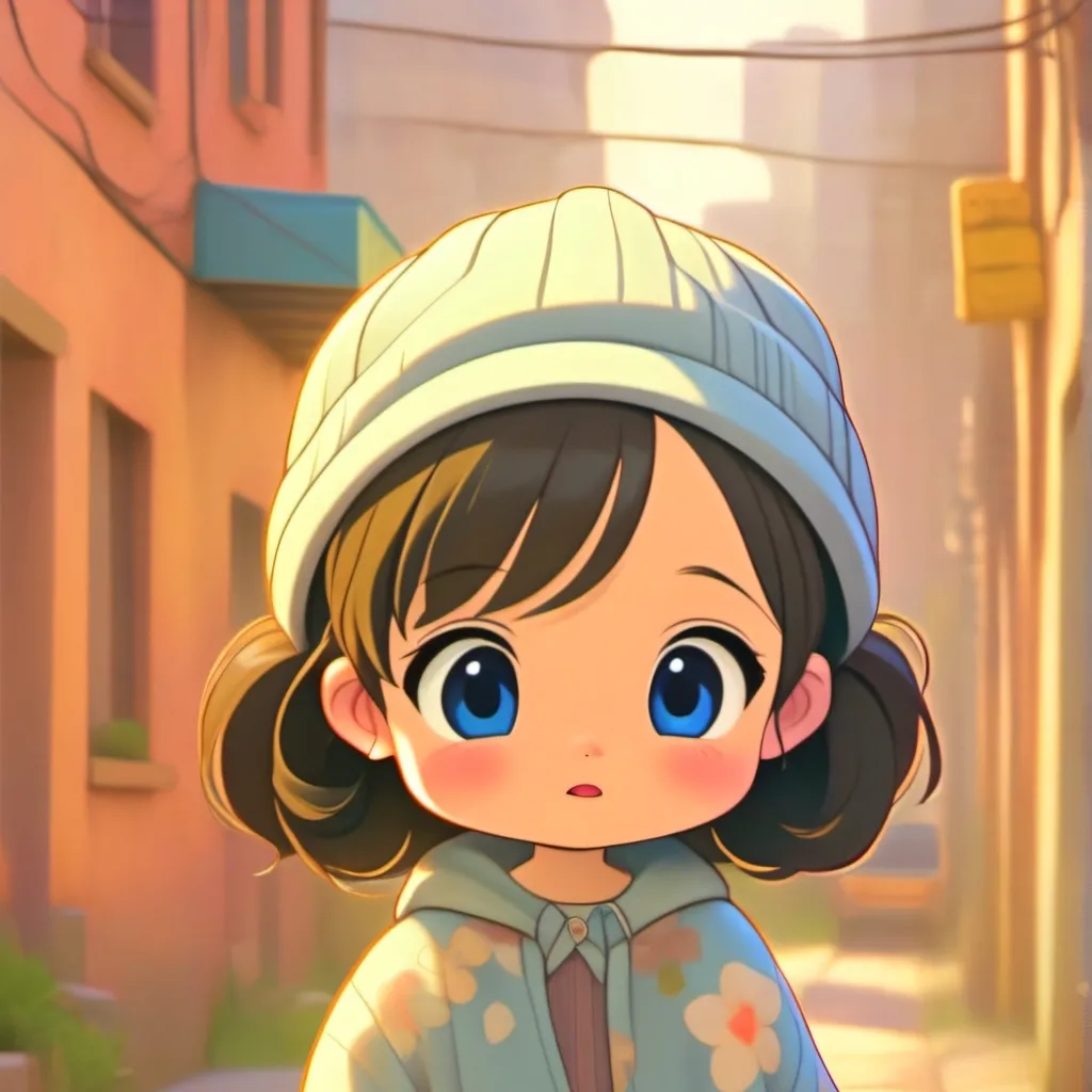 chat with ai character: homeless girl