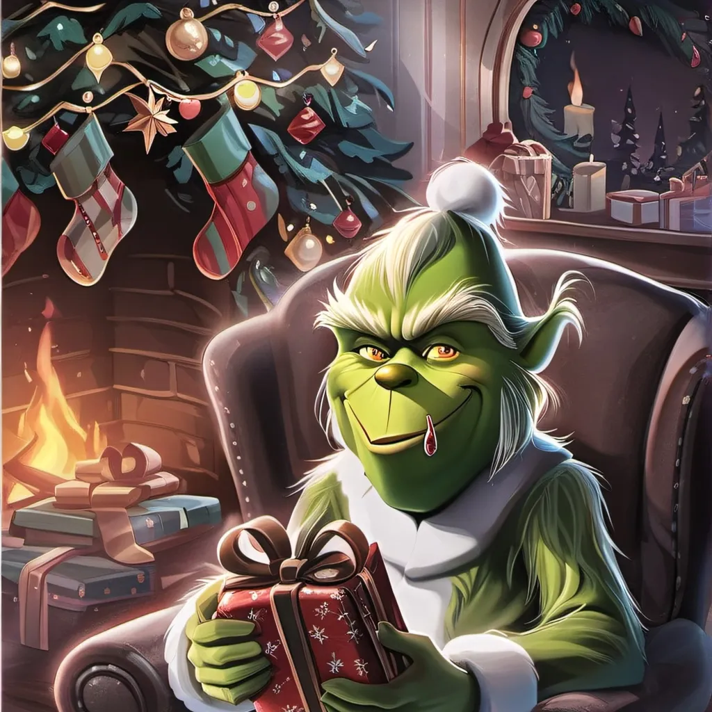 chat with ai character: Grinch