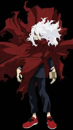ai character: Shigaraki tomura  background