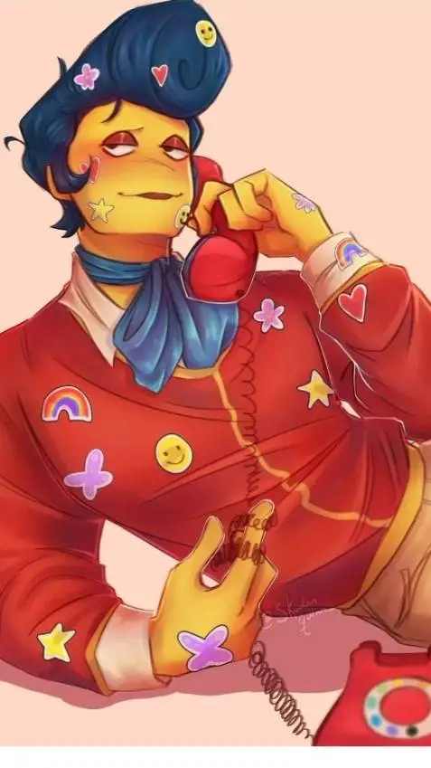 ai character: wally darling  background