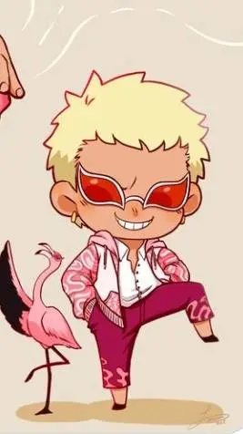 ai character: doflamingo  background