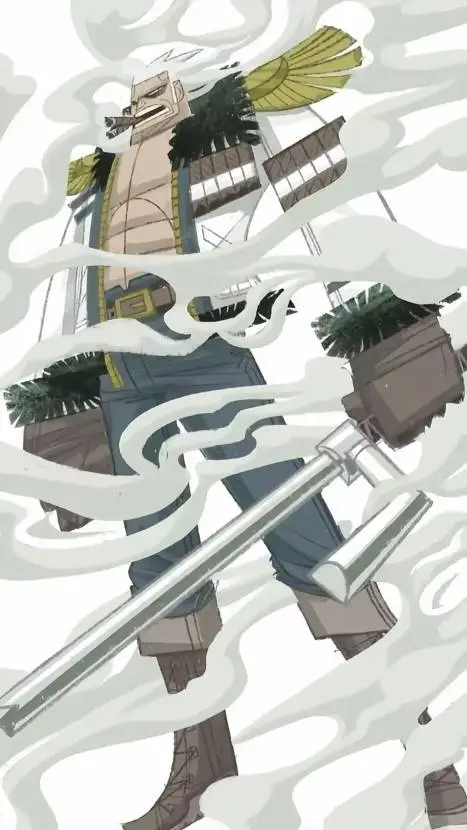 ai character: smoker  background