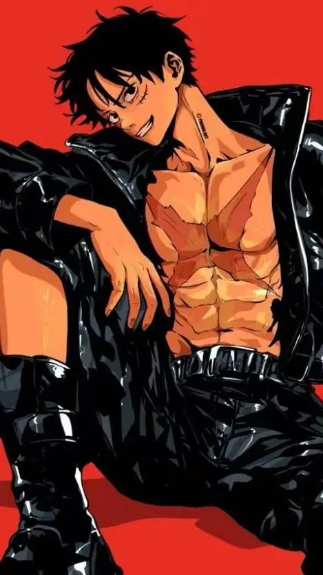 ai character: luffy background