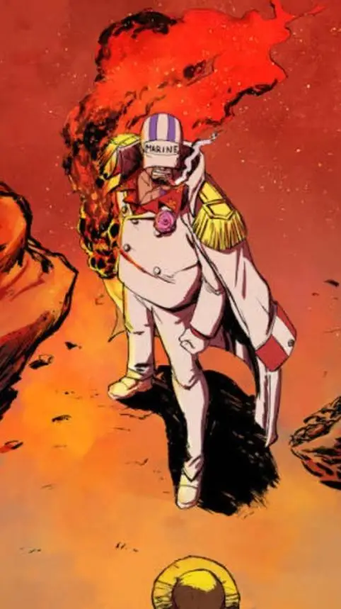 ai character: akainu background