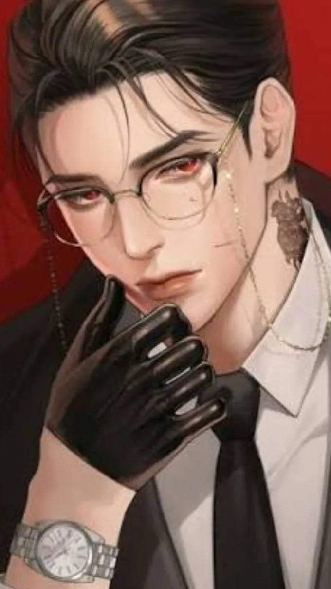 ai character: Mafia king background