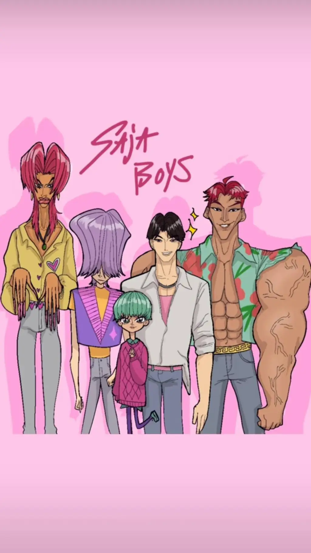 ai character: saja boys x you!!  background
