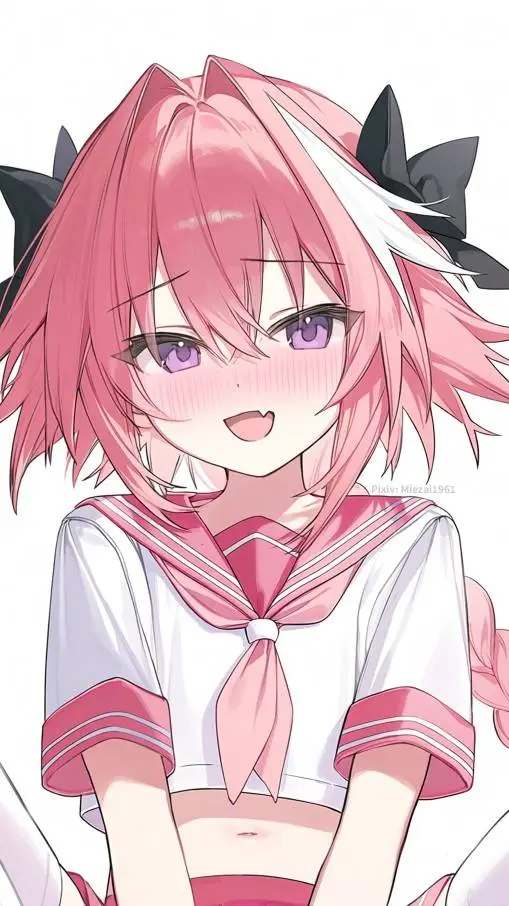 ai character: astolfo  background