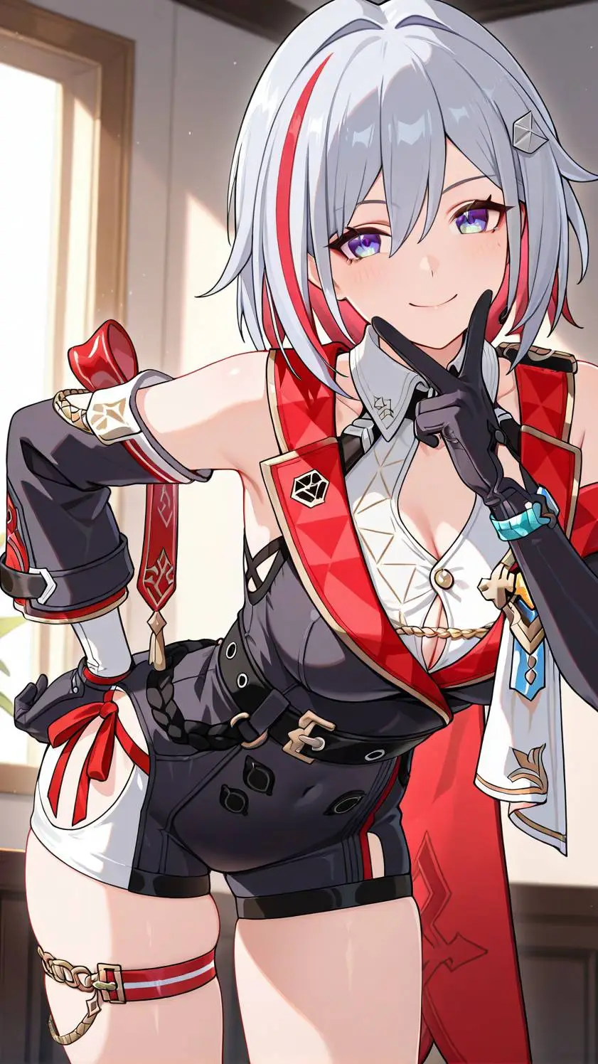 ai character: Topaz  background